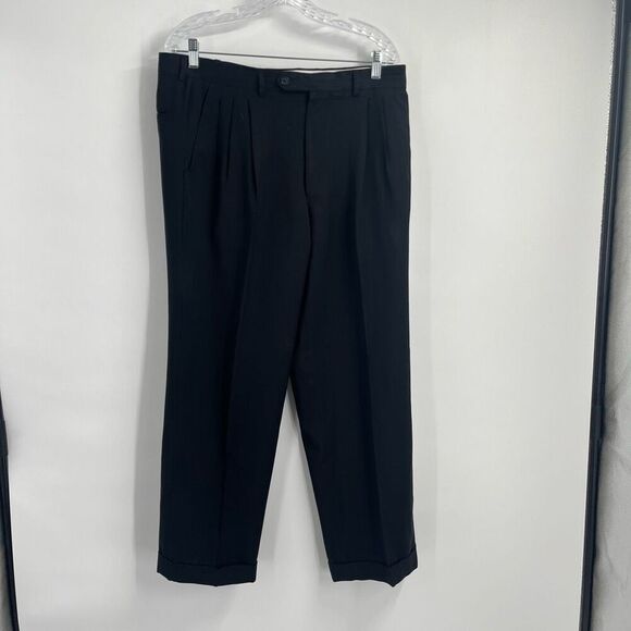 Example By Missoni Womens Three-Button Front & Chino Pant Suit Black Size 44L - Picture 10 of 13